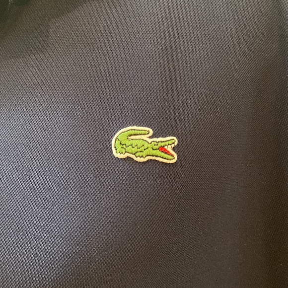 Mens Lacoste Sport Ultra Dry breathable short sleeve polo performance shirt blue - Picture 4 of 11